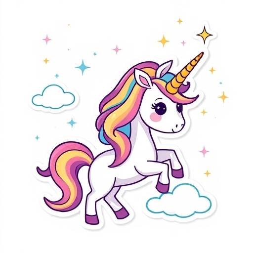 Unicorn sticker